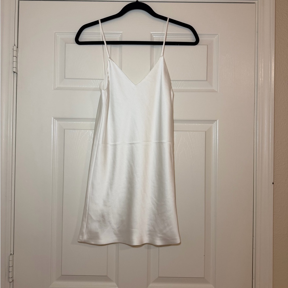 Norma Kamali White Mini Dress
